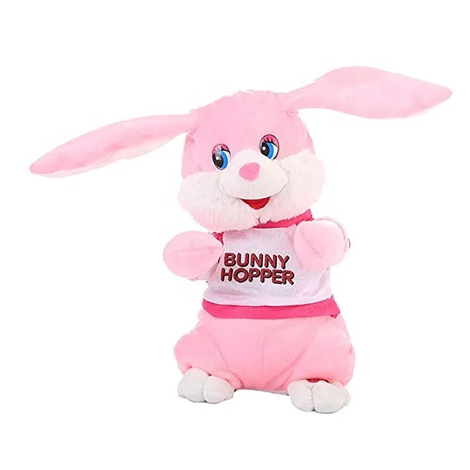 
Cute long eared Electric Music Baby Dancing Rabbit Plush Toys Gift 