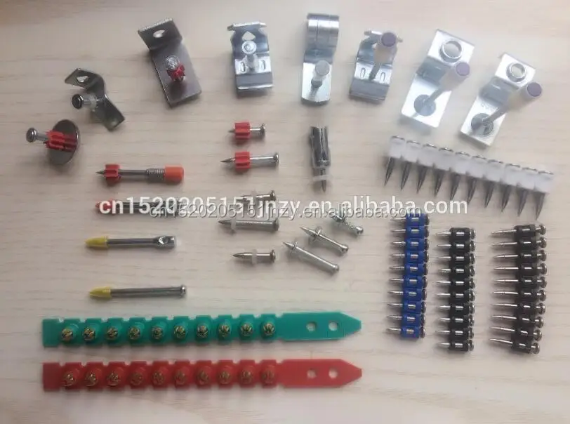 High Strength Drive Pins Shooting Nails Concrete Nails Power Actuated Fastener System