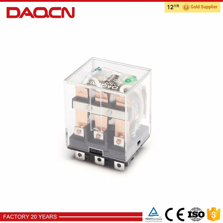 Daqcn LY3 электрические реле и PTF08A PTF114A реле гнездо