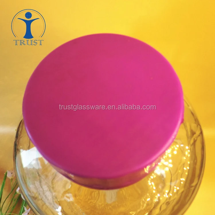 2016 New Design Factory Directly Selling Storage Cans 5 Liter Glass Jars With Tap