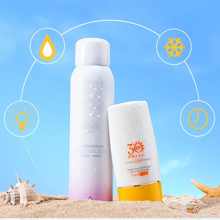 
 Солнцезащитный спрей для отбеливания лица sunblock spf 50  