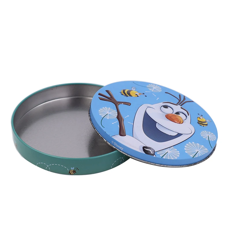 Empty Flat Toy Metal Packing Tin Box For Child Tin Packing Supplier