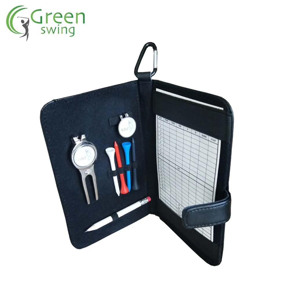 
Promotional Golf Gift Golf Score Card Holder Golf Note Pad 