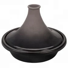 Cast Iron Cooking Tagine & Tajine Pot,Gradient Purple