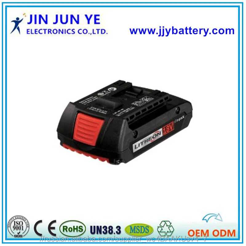 Хорошего качества Li-ion 18В 4.0 Ампер литиевый аккумулятор-заменитель для BOSCH