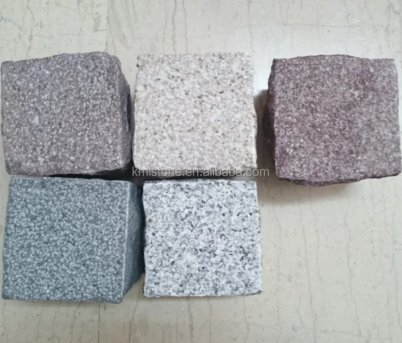 
Chinese Granite cobble stone for driveway 