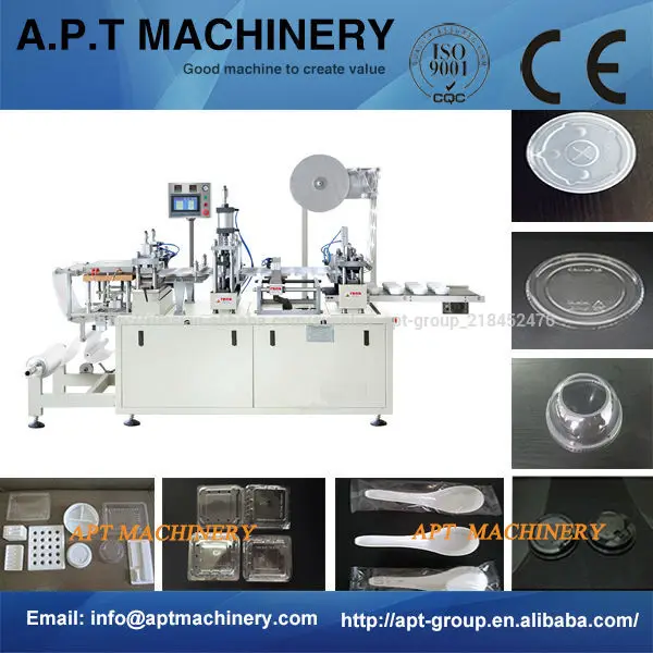 Plastic cap making machine