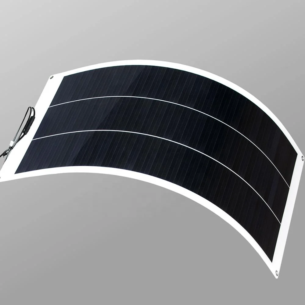 120W adhesive efte thin film flexible solar panel mono