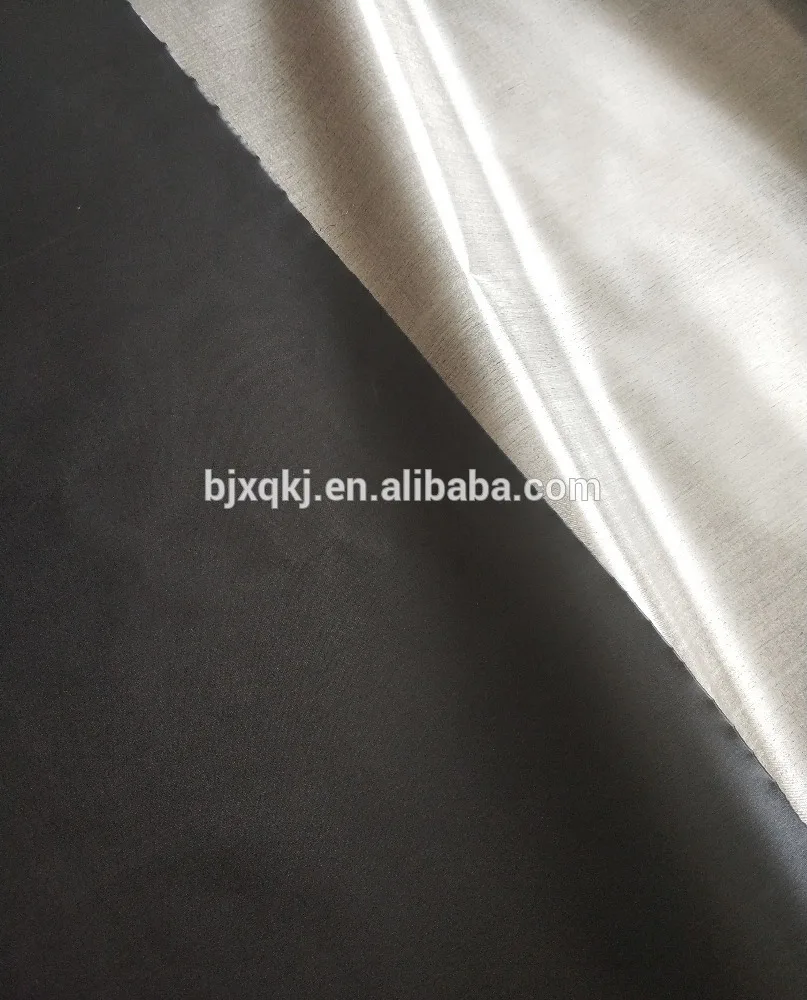 black nickel copper conductive fabric rfid blockingfabric for bag lining