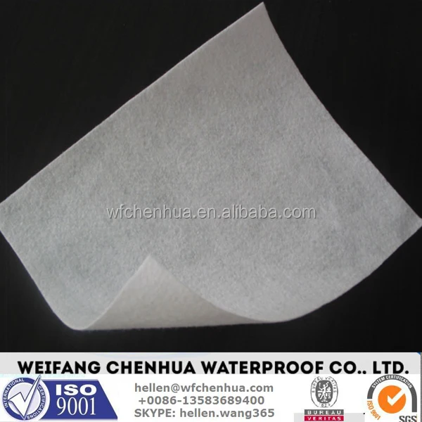 Spunbond polyester mat, long fiber polyester non-woven fabric for bitumen waterproofing -- China factory price
