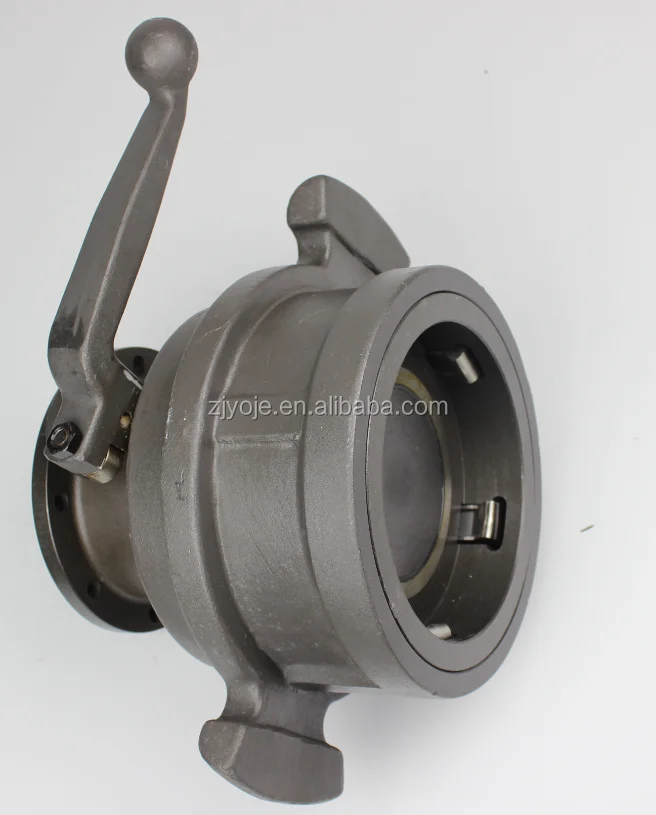 Fuel Tank truck Aluminum 4 Inch API camlock Bottom Loading Coupling