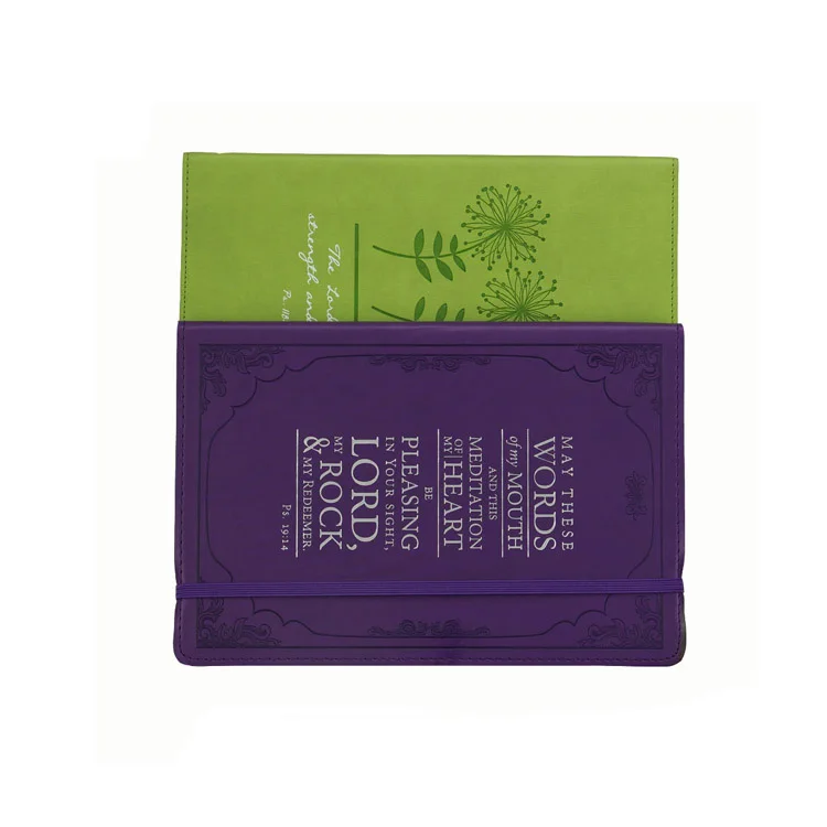 Personal Organizer Notebook With Pu Leather Cover Printing In China