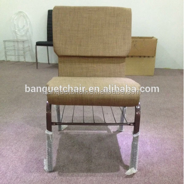 
New Hot price Cheap stackable steel leg church chair 