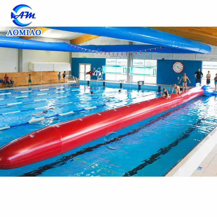 Inflatable floating obstacle inflatable water  game torpedo buoy for sale