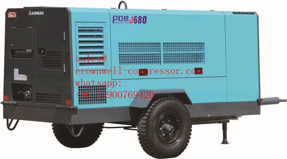 PDSJ1050S PDSK1050S PDSK1200S AIRMAN portable screw compressor ENGINE CAT