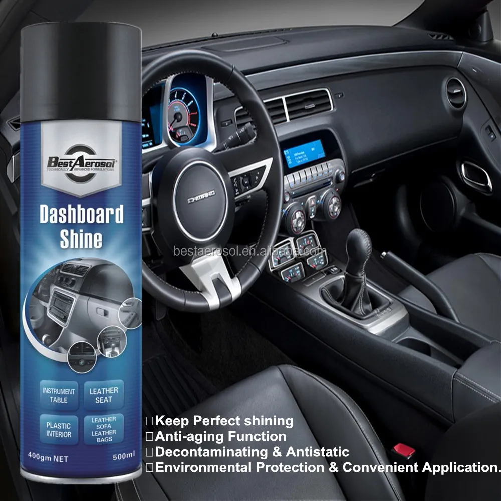 Dashboard Shine Car Dashboard shine wax polish