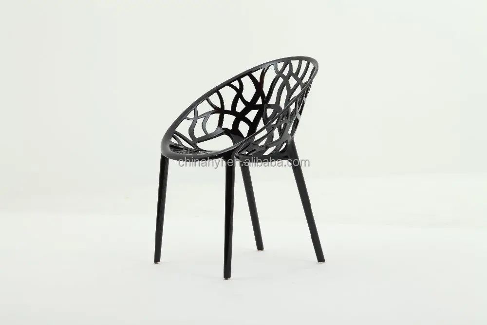 
Hot sale High quality Plastic vegetal dinning chair PC-104A 