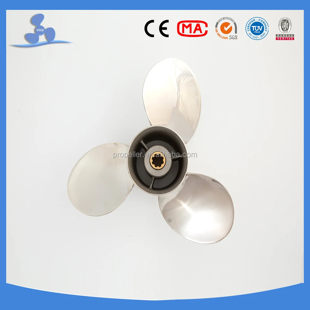 Stainless Steel Boat Outboard Propeller for Yamaha Engine 9.9-15HP