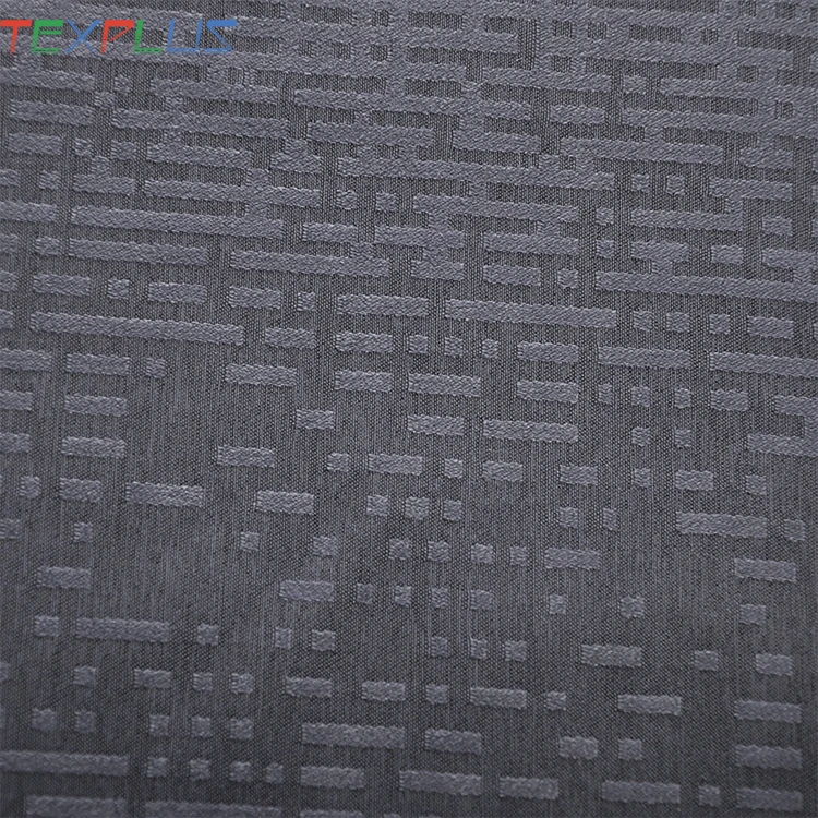 latest fashionable 100%polyester jacquard curtain fabric for bedroom
