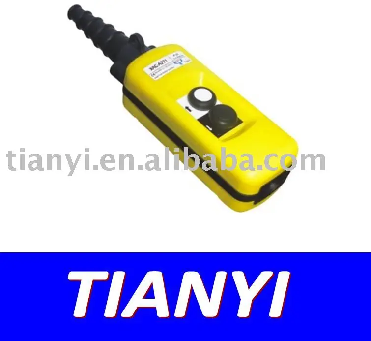 Crane Push Button, Pendant Control Station,hoist control station