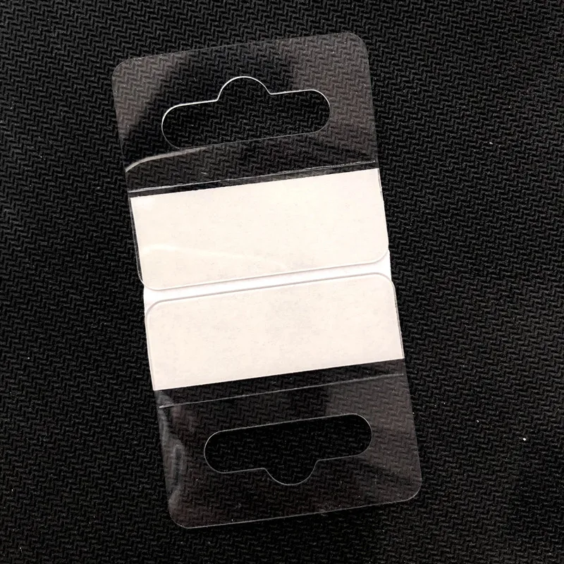 Hot Sale Plastic Adhesive Hang Sticker Tabs With Euro Hole
