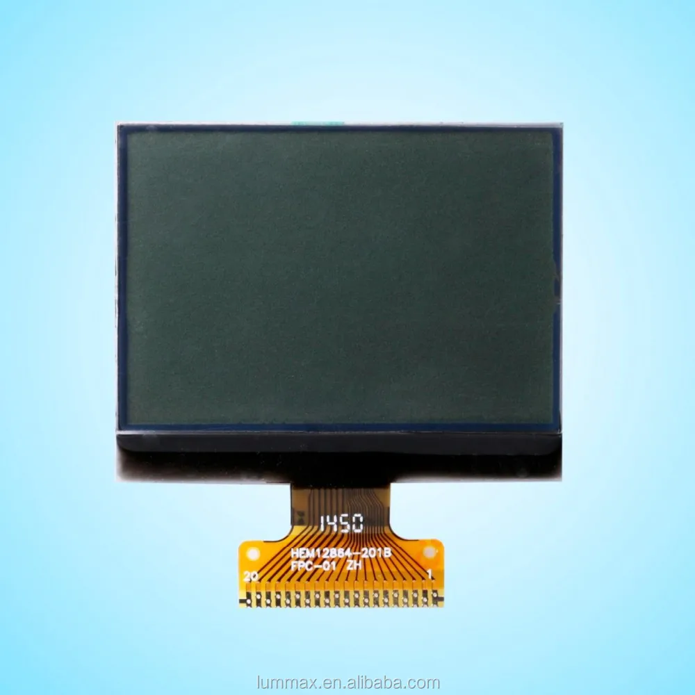 
128x64 Dot Matrix Graphic LCD Display 