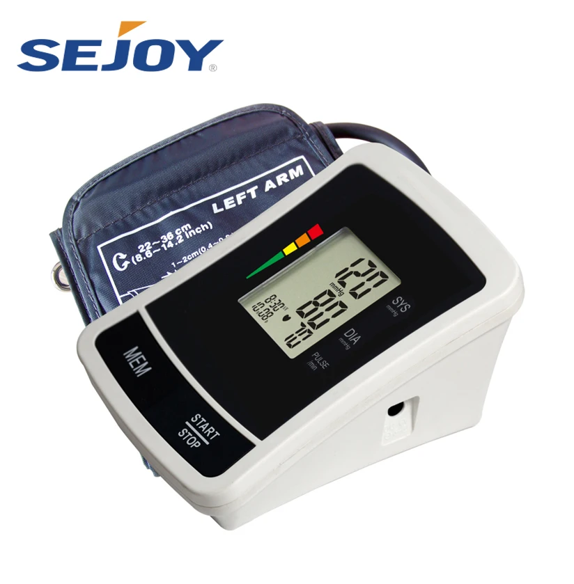 Electric Fully Automatic Upper Arm Digital Blood Pressure Measuring Instrument Device Blood Pressure Meter