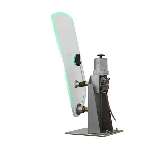 High quality automatic qr code flap barrier turnstile gate mechanism