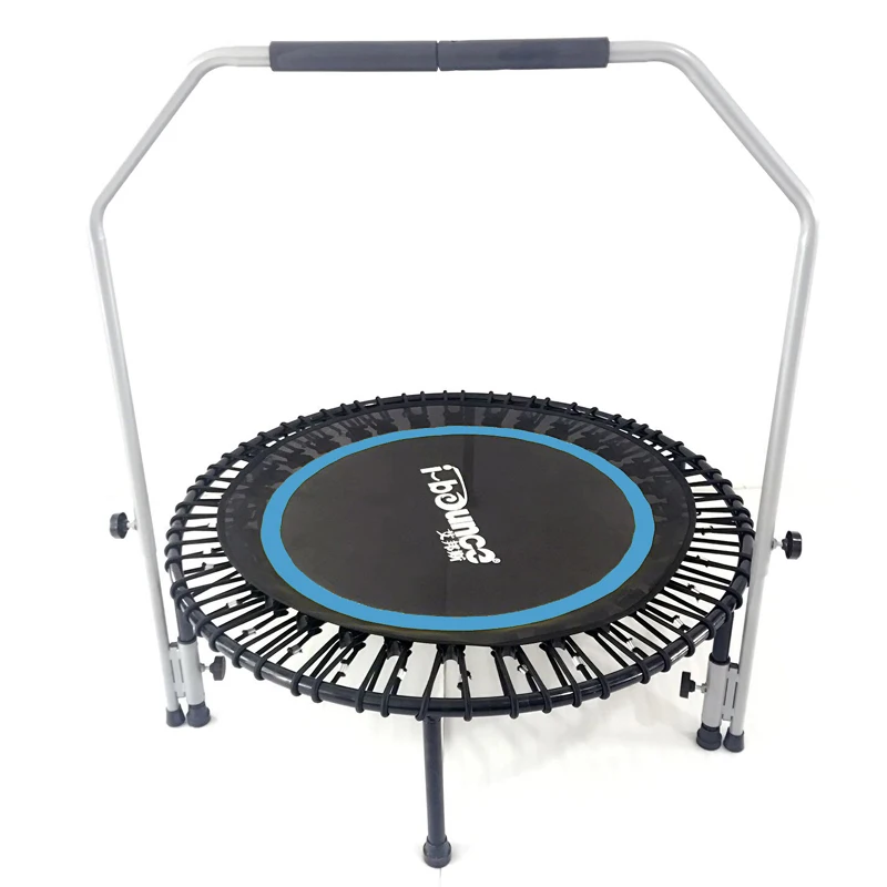 
Colourfull Mini Trampoline, Fitness Rebounder with Adjustable Foam Handle, Exercise Trampoline for Adults Indoor/Garden Workout 