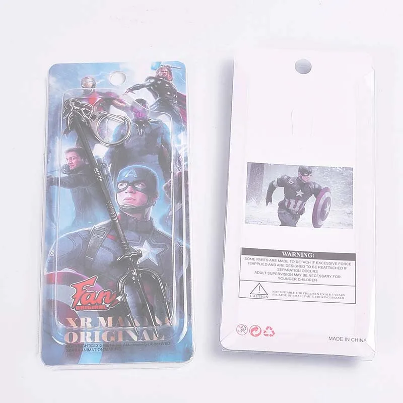 Venom Neptune harpoon key chain spider man metal car key chain