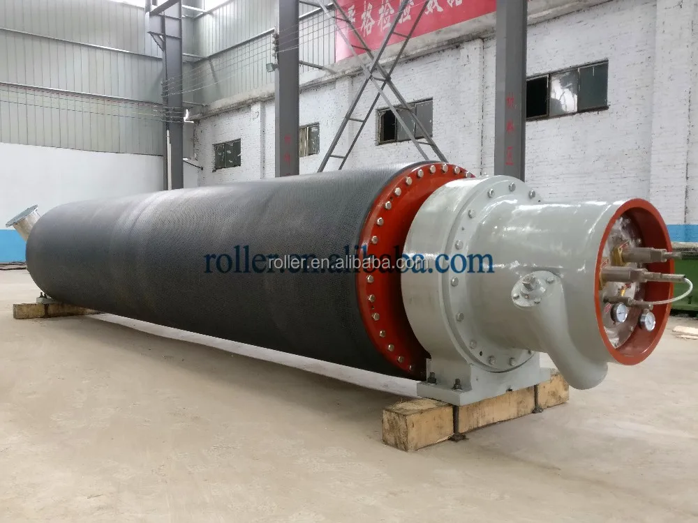 stainless steel suction couch roll for paper machine