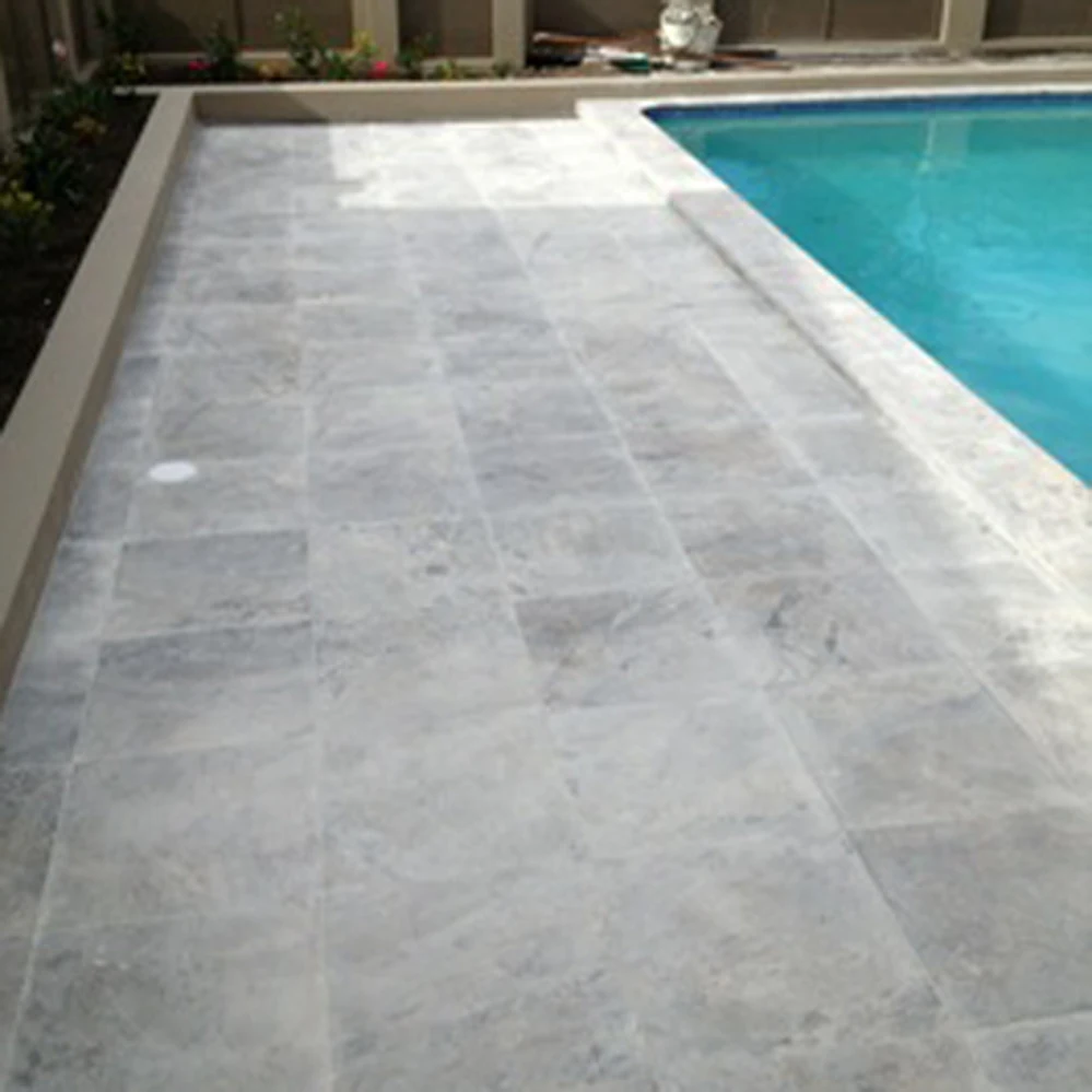 
Polished Finished misty grey granite tiles for floor 