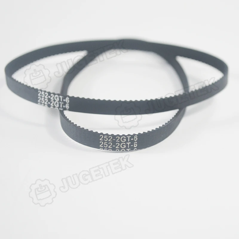 Ремень ГРМ шириной 6 мм, длиной 252 мм, 126 зубцов 2gt