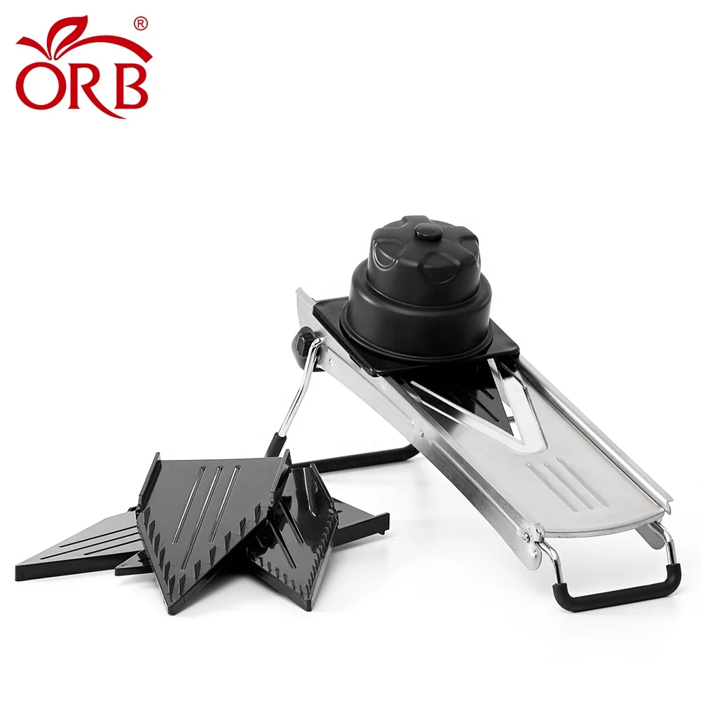 Free sample efficient multi-blades commercial vegetable cutter mandoline super food slicer