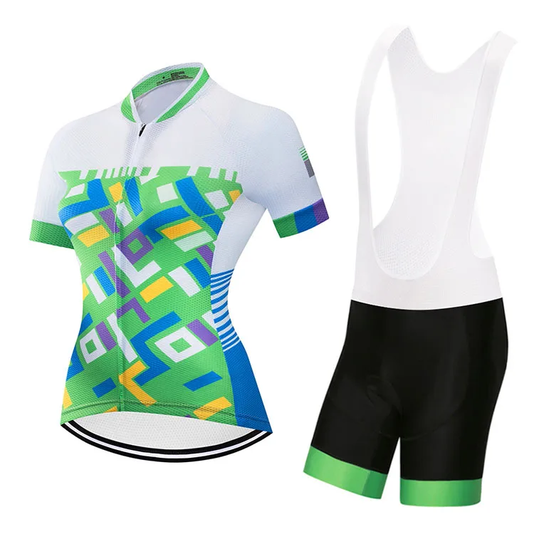 Quick dry woman cycling jersey coolmax bicycle wear comfortable bike clothes