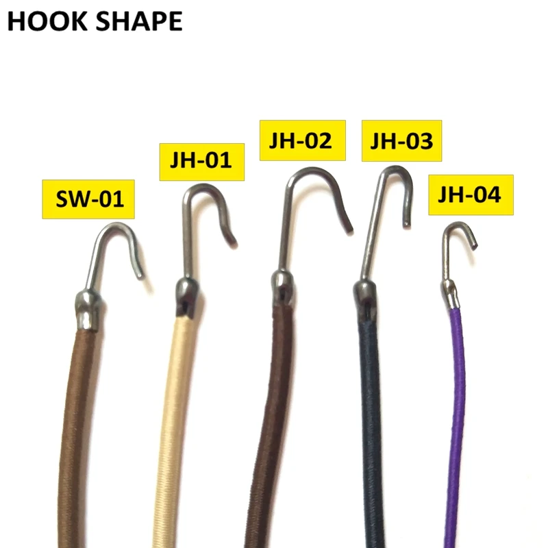 Elastic Hair Ties With Hook