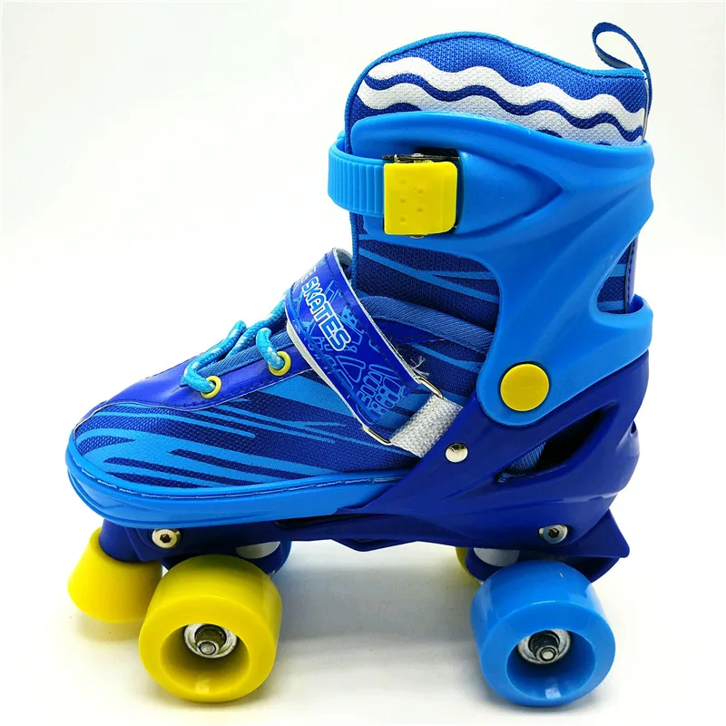 2022 new style kids size adjustable inline skate 4 wheels double 2 in 1 inline skate manufacturers