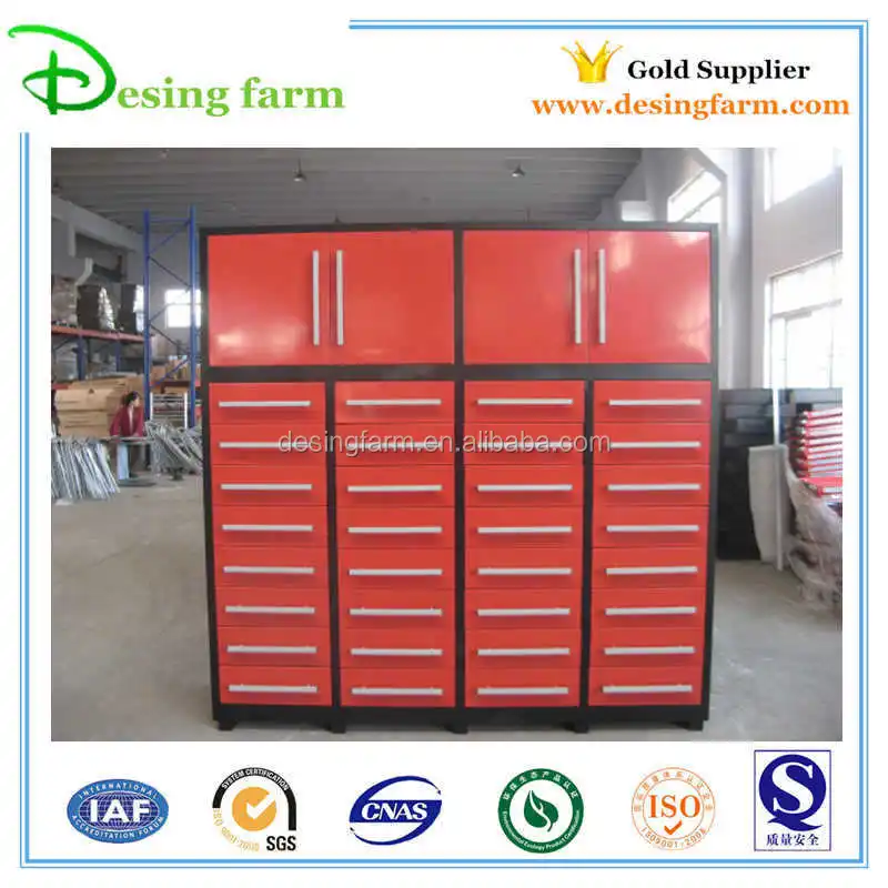 Metal heavy duty work bench with drawers for sale