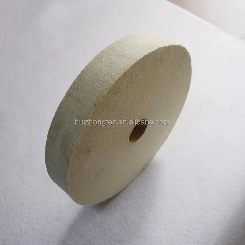 Полировальный абразивный круг из шерстяного войлока