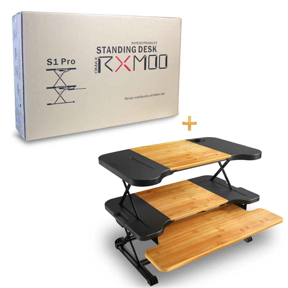 2019 New Omax Standing Up Table Portable Stand Desk Adjustable Stand Work Office Desk