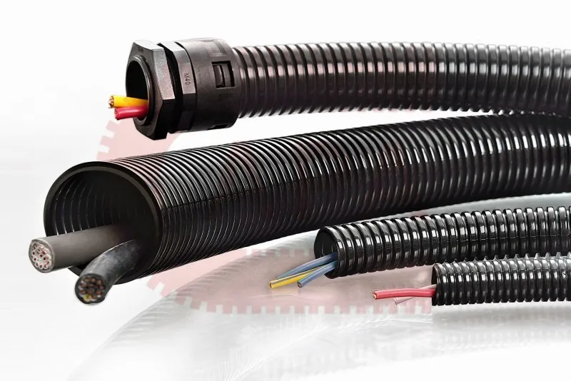
Plastic flexible corrugated conduit/bellows for wiring guide(NL206) 