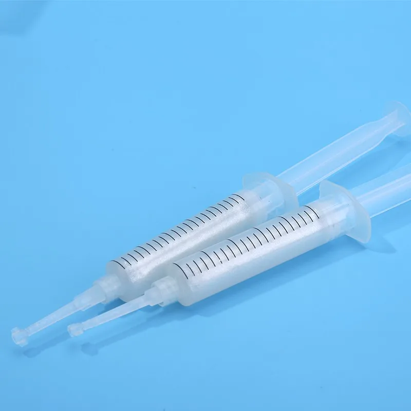4.5ml sodium perborate teeth whitening gel syringe, non peroxide teeth whitening gel