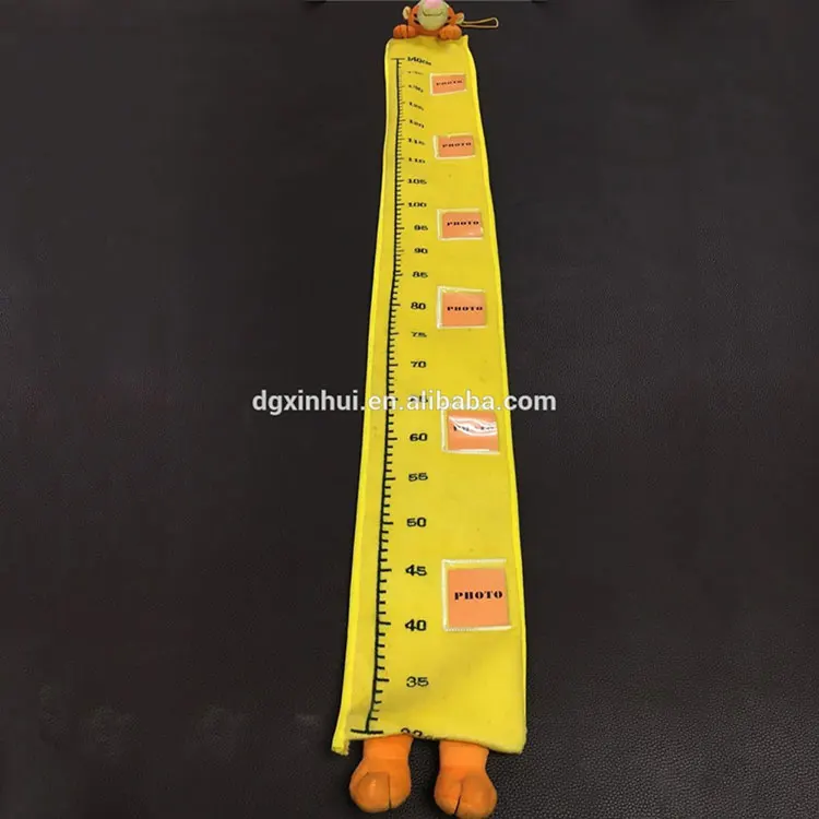 Factory Supplier polyester kids growth chart height meter wall decorative