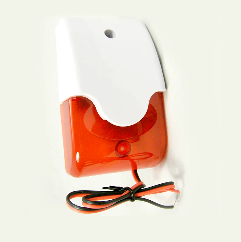 Electronic fence anti-theft alarm DC12V mini Strobe siren