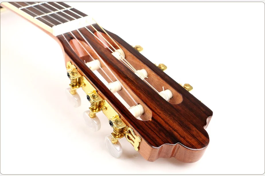 High end custom 6 strings 39 inch  rosewood classical guitar by handmade