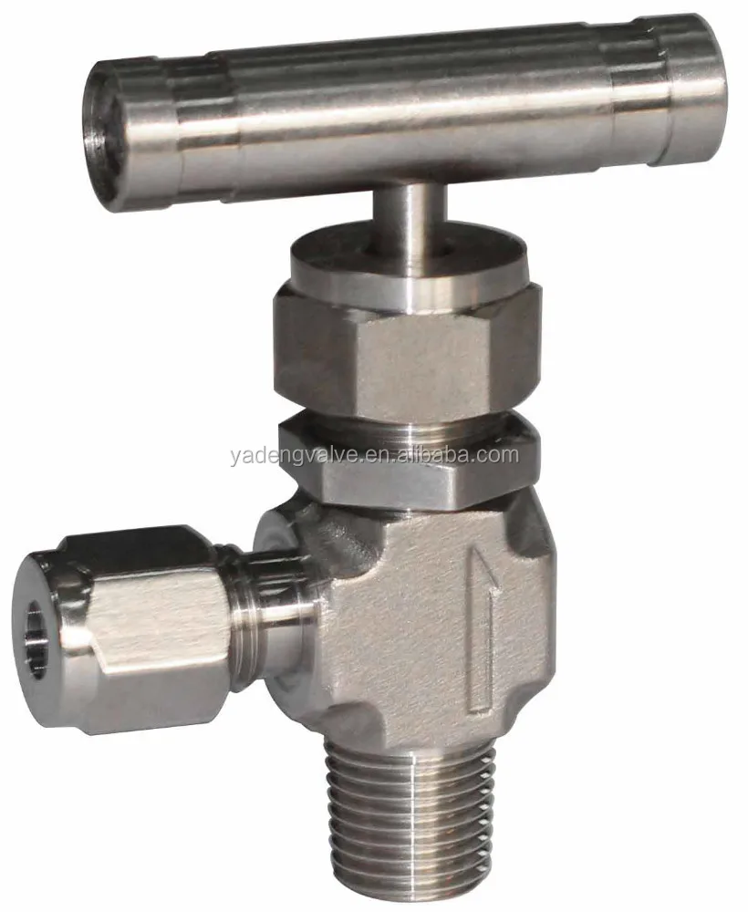 
YADLOK control valves Male NPT Angle Needle valve 