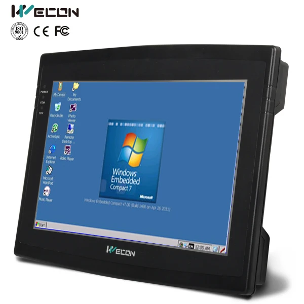 Wecon 10.2 дюймов wince 7.0 промышленные панели сенсорного экрана пк с умеренной ценой