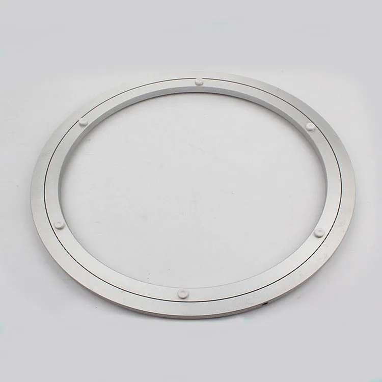 Furniture Fittings Revolving Serving Trays Glass turntable 12 inch (300mm) Aluminum Round Lazy Susan Bearing Turntable Swivel