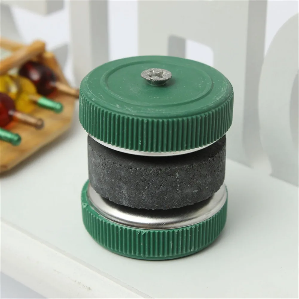 Finesource Manual Whetstone Round Knife Sharpener Handheld Knife Sharpening Stone/knife Sharpener