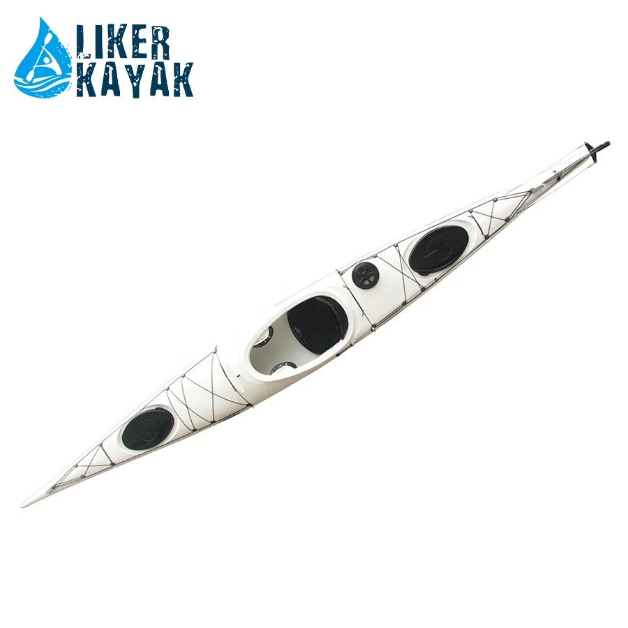Hot sale EXPE16.5 plastic sea/ocean waterproof  hatch kayak for sale